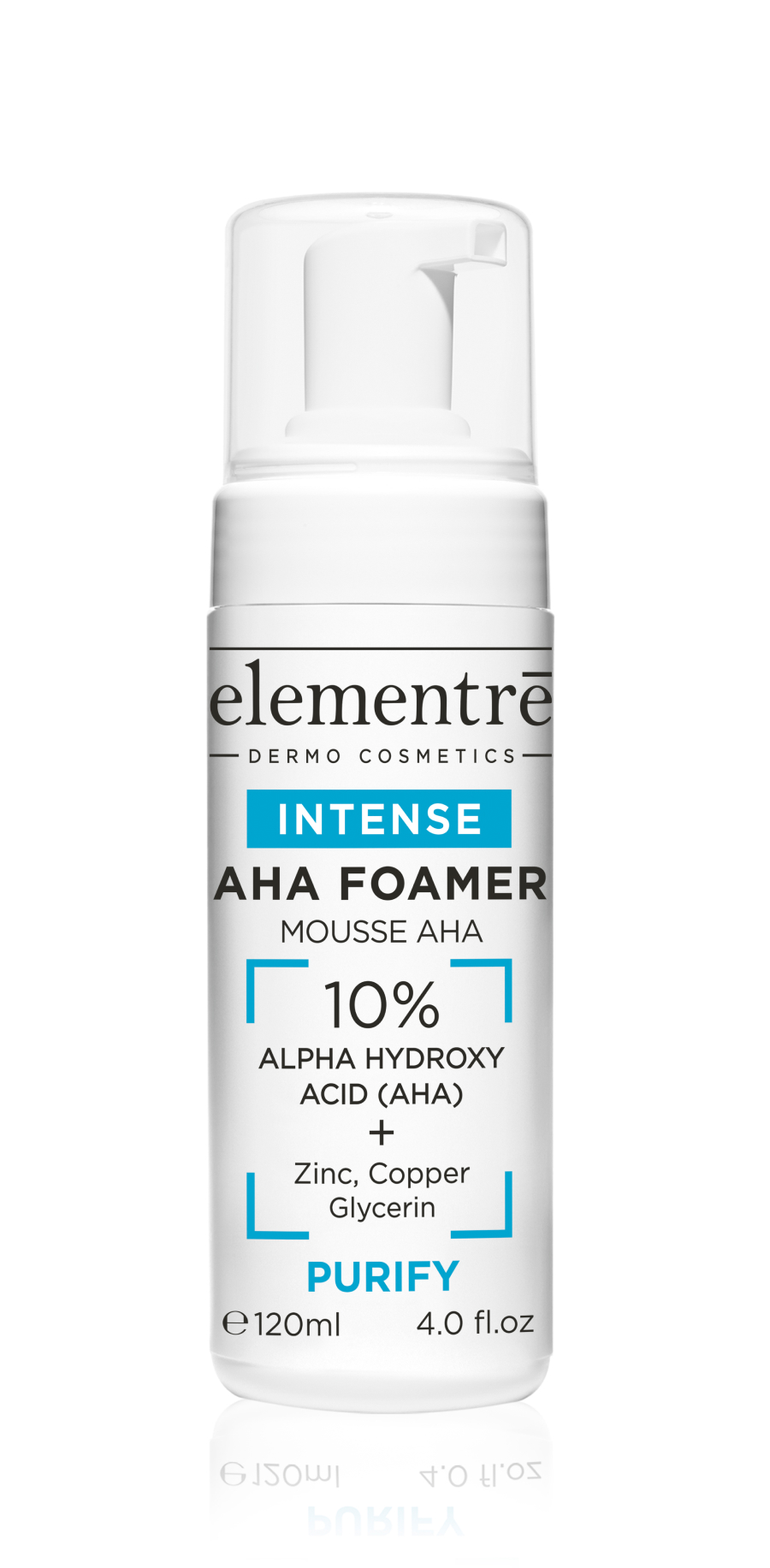 Очищающая пенка с альфа-гидроксикислотами Elementre 120 мл